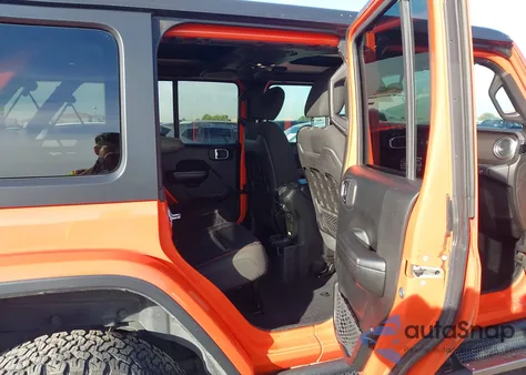 2019 Jeep Wrangler Unlimited Rubicon 4X4 from USA, damaged, VIN 1C4HJXFG6KW606058